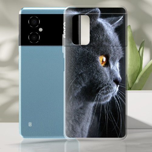 Чехол BoxFace Poco M4 5G English cat