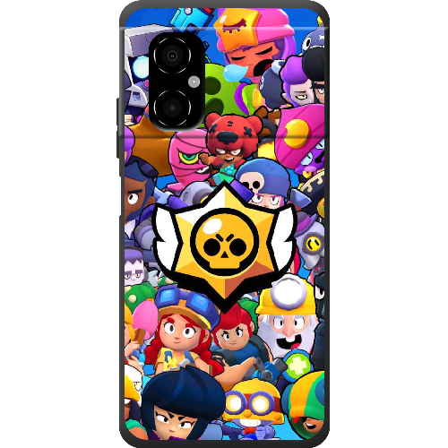 Чехол BoxFace Poco M4 5G Brawl Stars