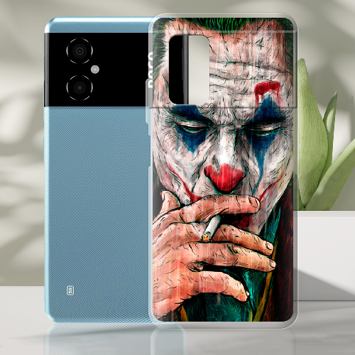 Чехол BoxFace Poco M4 5G Joker Smoking