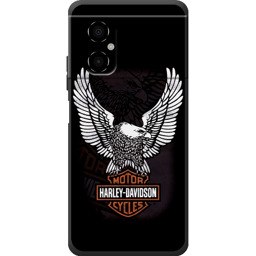 Чехол BoxFace Poco M4 5G Harley Davidson and eagle