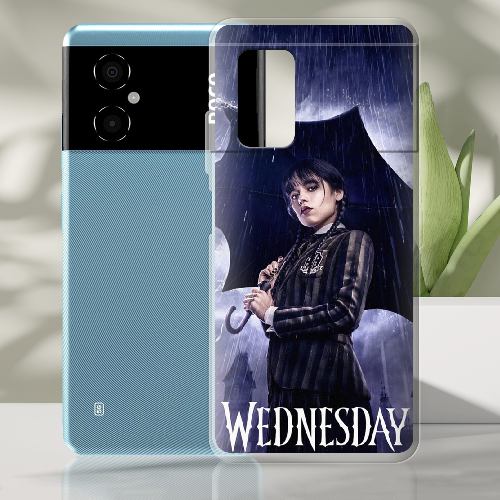 Чехол BoxFace Poco M4 5G Wednesday Addams