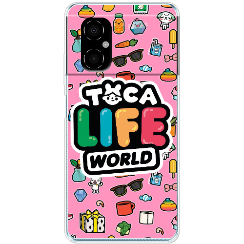 Чехол BoxFace Poco M4 5G Toca Boca Life World