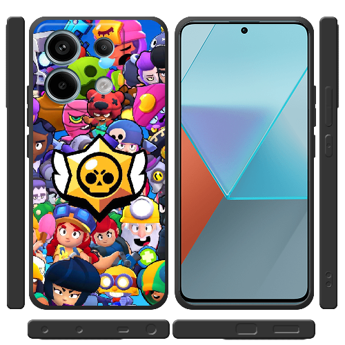 Чехол BoxFace Xiaomi Redmi Note 13 Pro 5G Brawl Stars