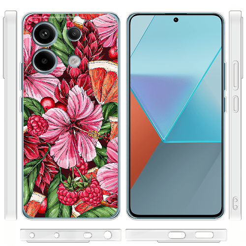 Чехол BoxFace Xiaomi Redmi Note 13 Pro 5G Tropical Flowers