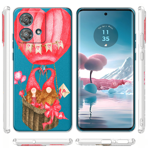 Чехол BoxFace Motorola Edge 40 Neo Valentine Dwarfs