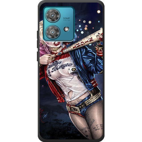 Чехол BoxFace Motorola Edge 40 Neo Harley Quinn