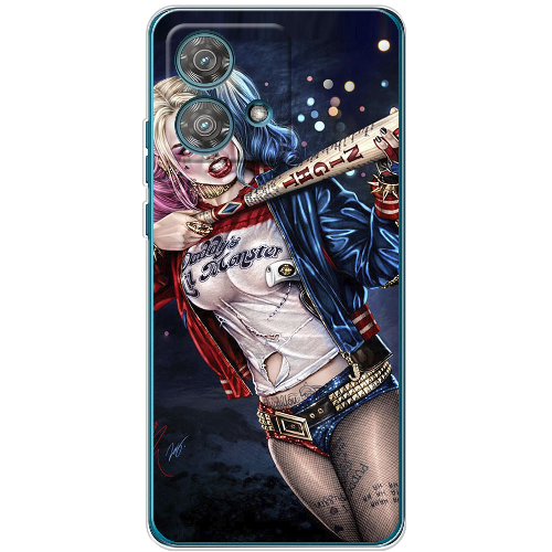 Чехол BoxFace Motorola Edge 40 Neo Harley Quinn