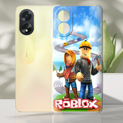 Чехол Boxface OPPO A38 4G Roblox Білдерман