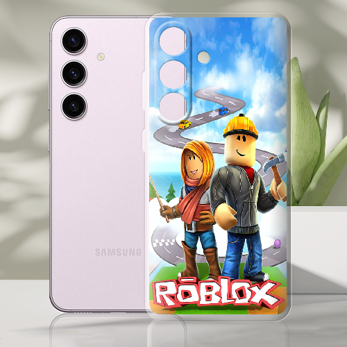 Чехол BoxFace Samsung Galaxy S24 Roblox Білдерман