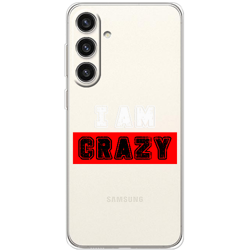 Чехол BoxFace Samsung Galaxy S24 Plus I'm Crazy