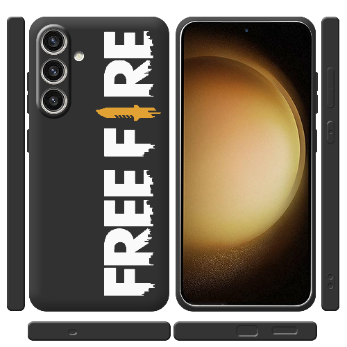 Чехол BoxFace Samsung Galaxy S24 Plus Белый Free Fire