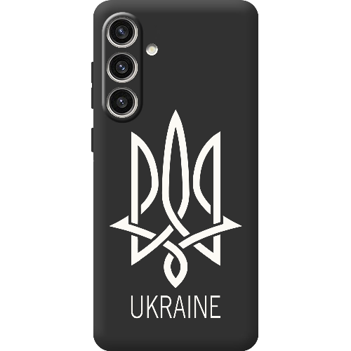 Чехол BoxFace Samsung Galaxy S24 Plus Тризуб монограмма UKRAINE