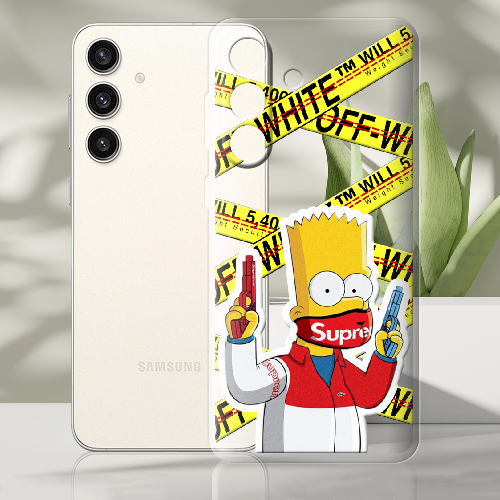 Чехол BoxFace Samsung Galaxy S24 Plus White Bart