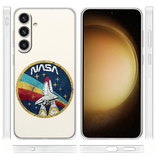 Чехол BoxFace Samsung Galaxy S24 Plus Space Shuttle NASA