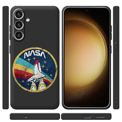 Чехол BoxFace Samsung Galaxy S24 Plus Space Shuttle NASA
