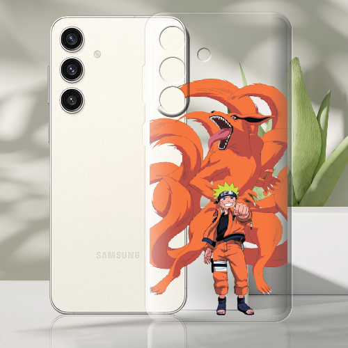 Чехол BoxFace Samsung Galaxy S24 Plus Naruto and Kurama