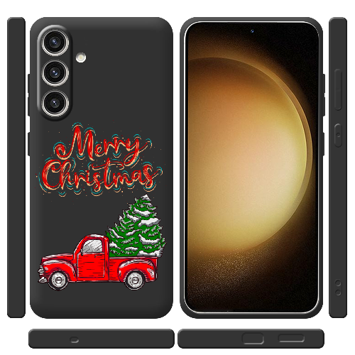 Чехол BoxFace Samsung Galaxy S24 Plus Holiday Car Merry Christmas