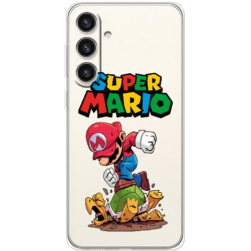 Чехол BoxFace Samsung Galaxy S24 Plus Super Mario