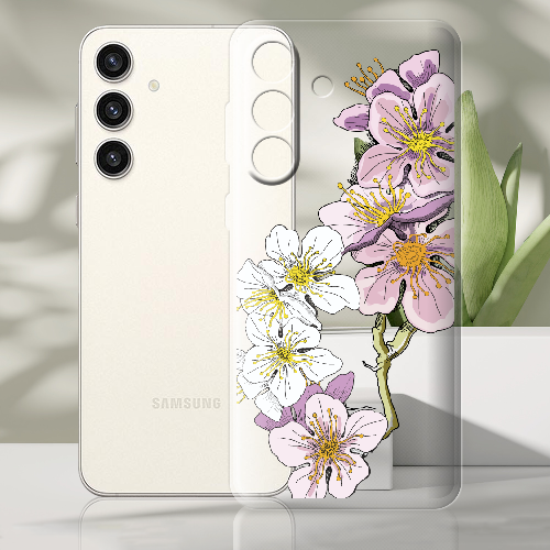 Чехол BoxFace Samsung Galaxy S24 Plus Cherry Blossom