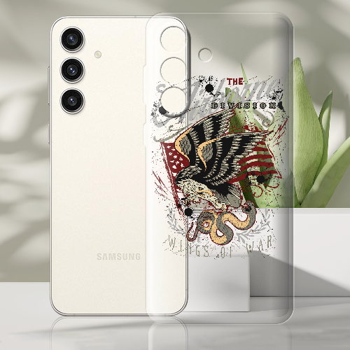 Чехол BoxFace Samsung Galaxy S24 Plus Wings of War