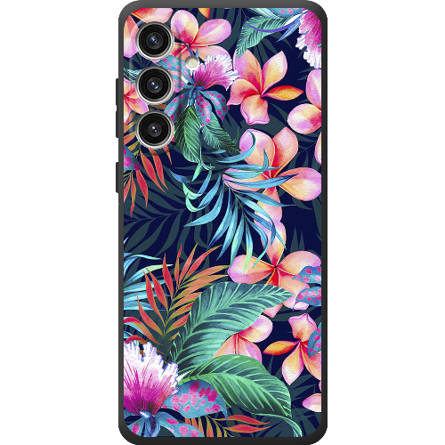 Чехол BoxFace Samsung Galaxy S24 Plus flowers in the tropics