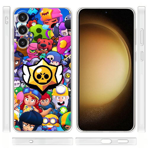 Чехол BoxFace Samsung Galaxy S24 Plus Brawl Stars