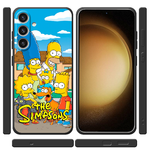 Чехол BoxFace Samsung Galaxy S24 Plus the simpsons