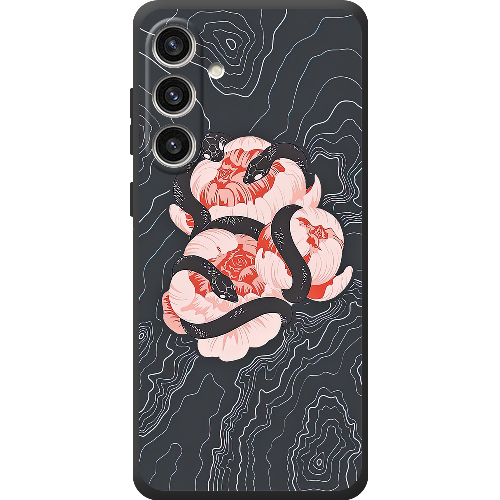 Чехол BoxFace Samsung Galaxy S24 Plus Snake Rose