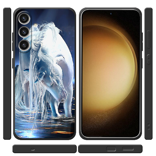 Чехол BoxFace Samsung Galaxy S24 Plus White Horse