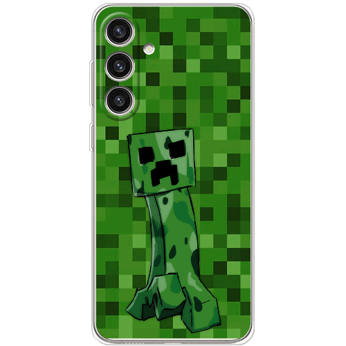 Чехол BoxFace Samsung Galaxy S24 Plus Minecraft Creeper