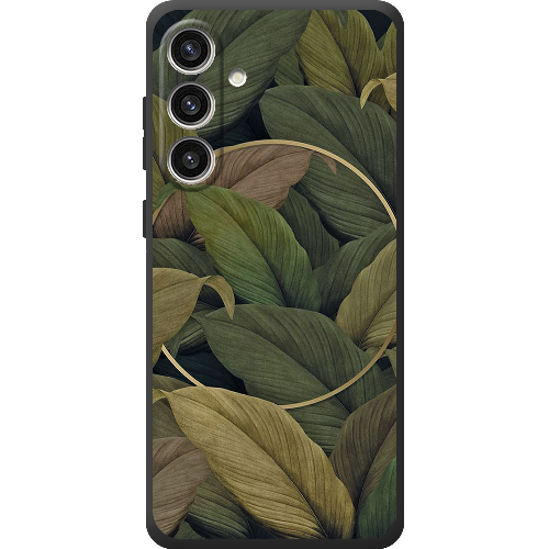 Чехол BoxFace Samsung Galaxy S24 Plus Green Leaf