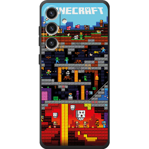 Чехол BoxFace Samsung Galaxy S24 Plus Minecraft Lode Runner