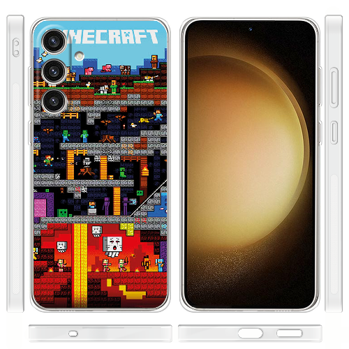 Чехол BoxFace Samsung Galaxy S24 Plus Minecraft Lode Runner