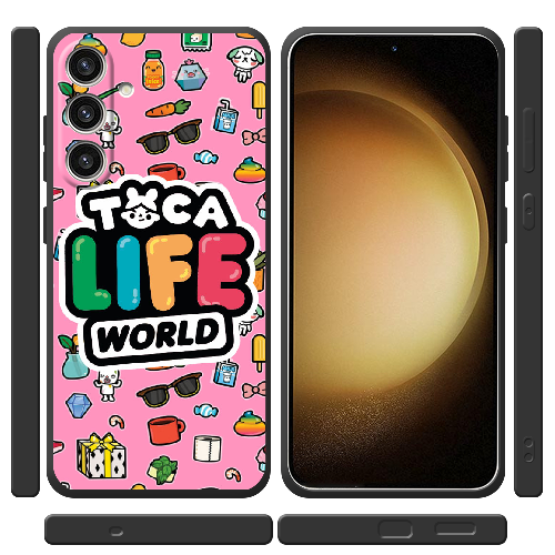 Чехол BoxFace Samsung Galaxy S24 Plus Toca Boca Life World