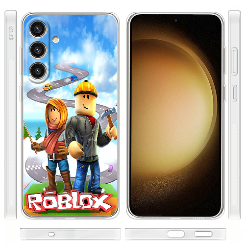 Чехол BoxFace Samsung Galaxy S24 Plus Roblox Білдерман