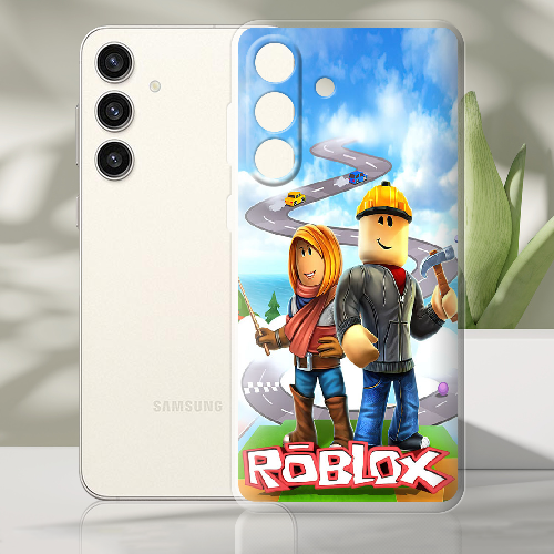 Чехол BoxFace Samsung Galaxy S24 Plus Roblox Білдерман