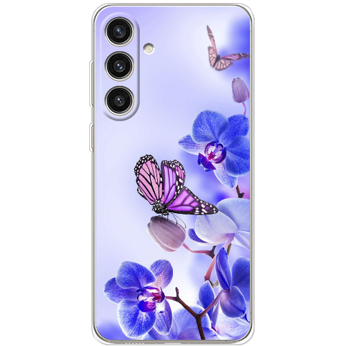 Чехол BoxFace Samsung Galaxy S24 Plus Orchids and Butterflies