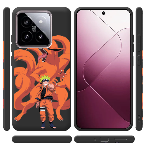 Чехол BoxFace Xiaomi 14 Naruto and Kurama