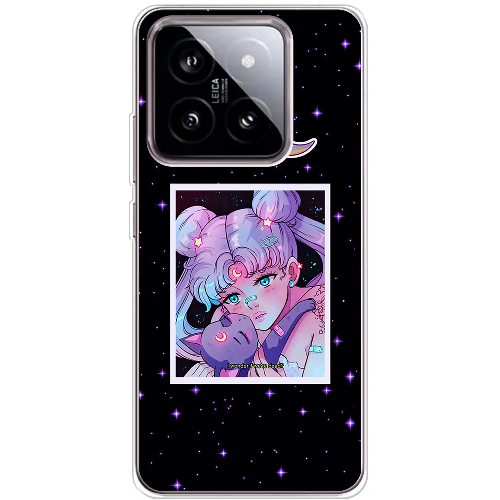 Чехол BoxFace Xiaomi 14 Sailor Moon night