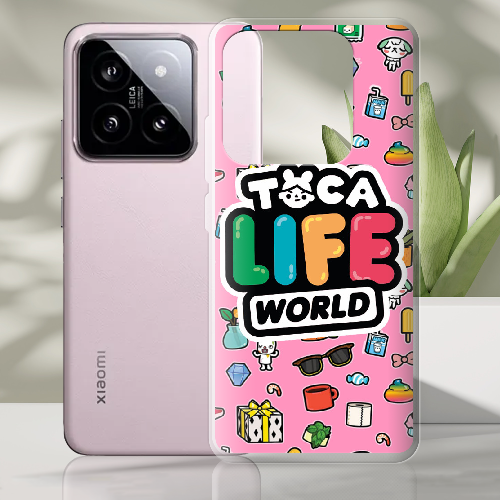 Чехол BoxFace Xiaomi 14 Toca Boca Life World