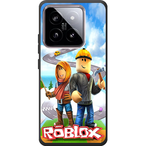 Чехол BoxFace Xiaomi 14 Roblox Білдерман