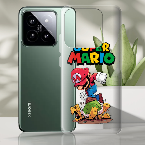 Чехол BoxFace Xiaomi 14 Pro Super Mario