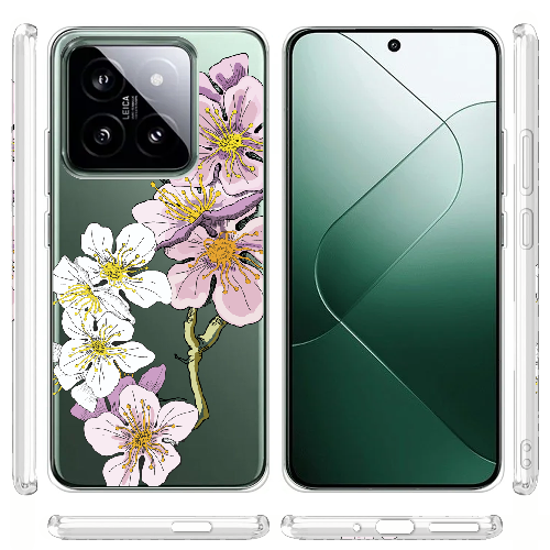 Чехол BoxFace Xiaomi 14 Pro Cherry Blossom