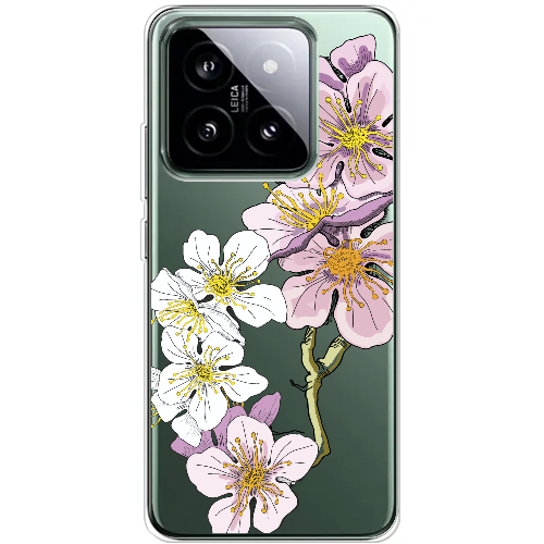 Чехол BoxFace Xiaomi 14 Pro Cherry Blossom