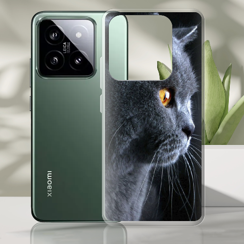 Чехол BoxFace Xiaomi 14 Pro English cat