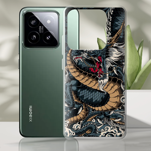 Чехол BoxFace Xiaomi 14 Pro Dragon Ryujin