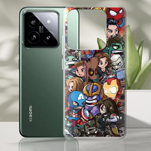 Чехол BoxFace Xiaomi 14 Pro Avengers Infinity War