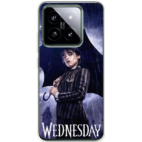 Чехол BoxFace Xiaomi 14 Pro Wednesday Addams