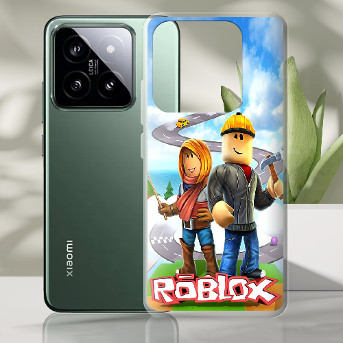 Чехол BoxFace Xiaomi 14 Pro Roblox Білдерман