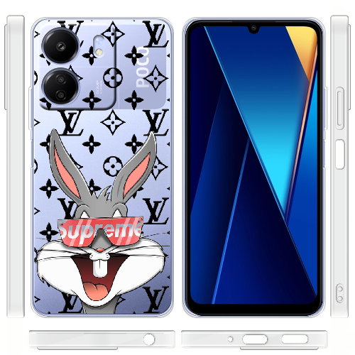 Чехол BoxFace Poco C65 looney bunny